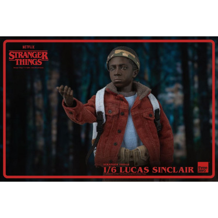 Stranger Things akčná figúrka 1/6 Lucas Sinclair 23 cm